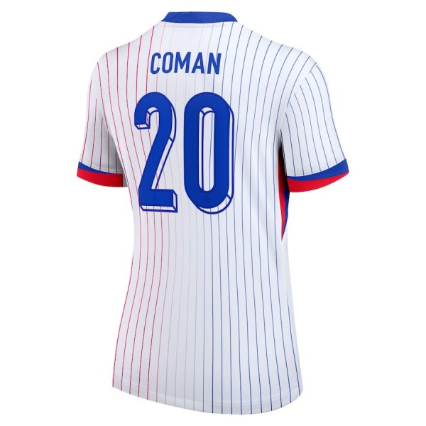 Maillot Equipe de France Femme Exterieur 2024 2025 Coman