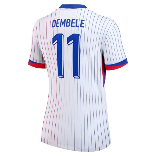 Maillot Equipe de France Femme Exterieur 2024 2025 Dembele