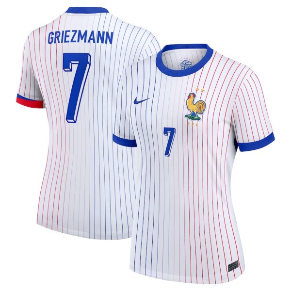 Maillot Equipe de France Femme Exterieur 2024 2025 Griezmann