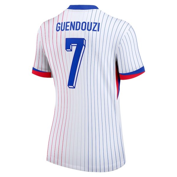 Maillot Equipe de France Femme Exterieur 2024 2025 Guendouzi
