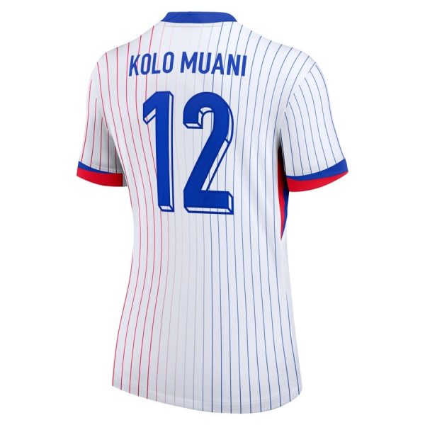 Maillot Equipe de France Femme Exterieur 2024 2025 Kolo Muani