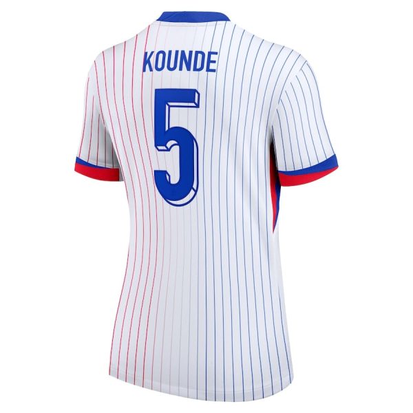 Maillot Equipe de France Femme Exterieur 2024 2025 Kounde