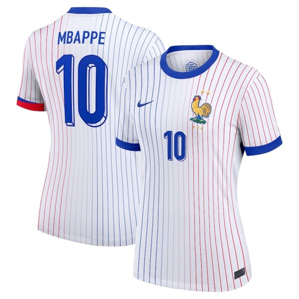 Maillot Equipe de France Femme Exterieur 2024 2025 Mbappe