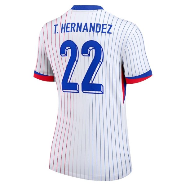 Maillot Equipe de France Femme Exterieur 2024 2025 T. Hernandez