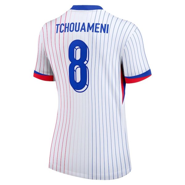 Maillot Equipe de France Femme Exterieur 2024 2025 Tchouameni