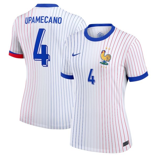 Maillot Equipe de France Femme Exterieur 2024 2025 Upamecano