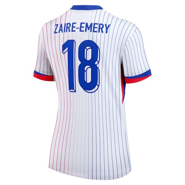 Maillot Equipe de France Femme Exterieur 2024 2025 Zaire Emery