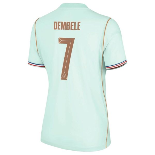 Maillot Equipe de France Femme Exterieur Coupe du Monde 2026 Dembele