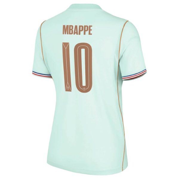 Maillot Equipe de France Femme Exterieur Coupe du Monde 2026 Mbappe