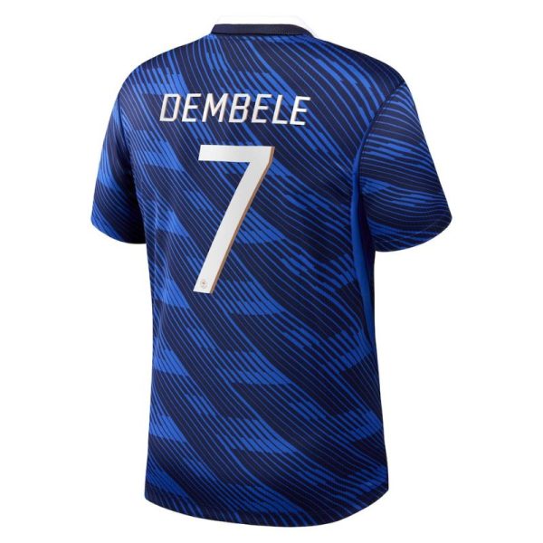 Maillot Equipe de France Kit Enfant Domicile Coupe du Monde 2026 Dembele