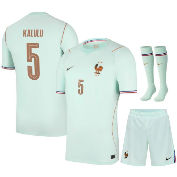 Maillot Equipe de France Kit Enfant Exterieur Coupe du Monde 2026 Kalulu