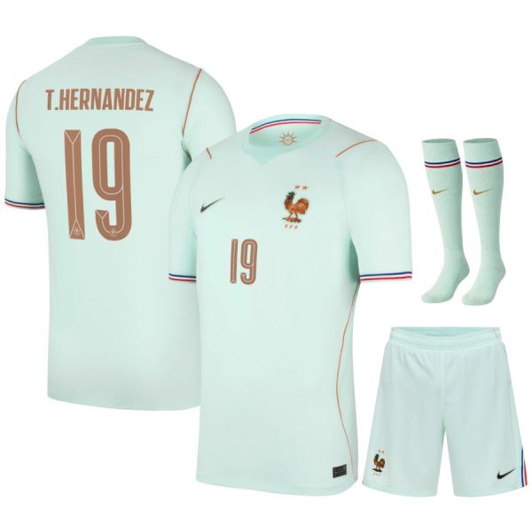 Maillot Equipe de France Kit Enfant Exterieur Coupe du Monde 2026 Theo Hernandez