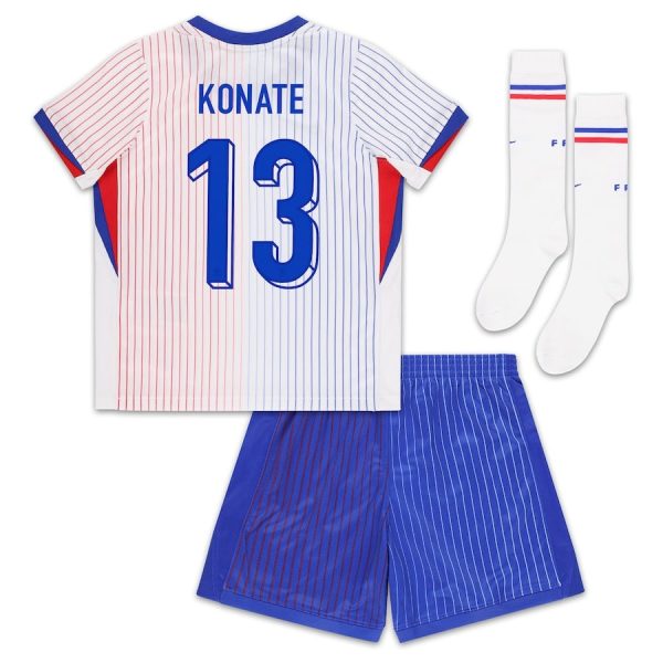 Maillot Kit Enfant Equipe de France Exterieur 2024 2025 Konate