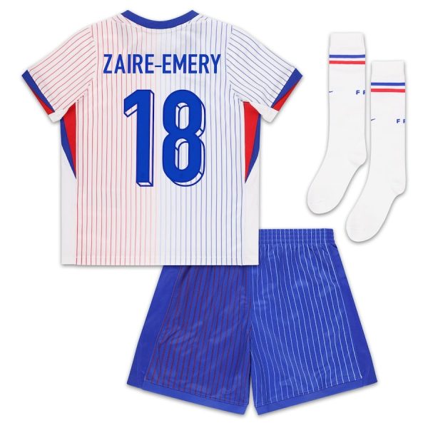 Maillot Kit Enfant Equipe de France Exterieur 2024 2025 Zaire Emery