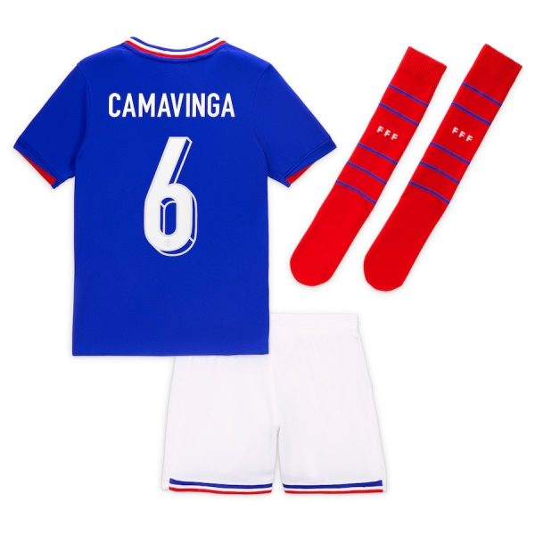 Maillot Kit Enfant Equipe de France 2024 2025 Camavinga