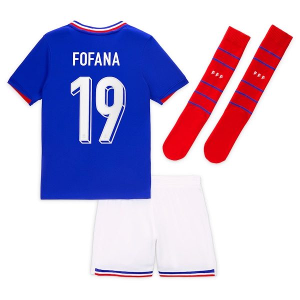 Maillot Kit Enfant Equipe de France Domicile 2024 2025 Fofana
