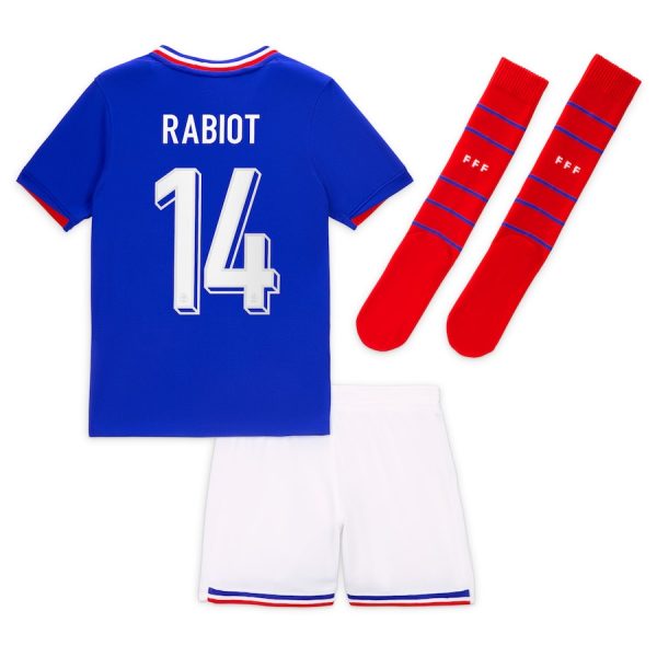 Maillot Kit Enfant Equipe de France 2024 2025 Domicile Rabiot
